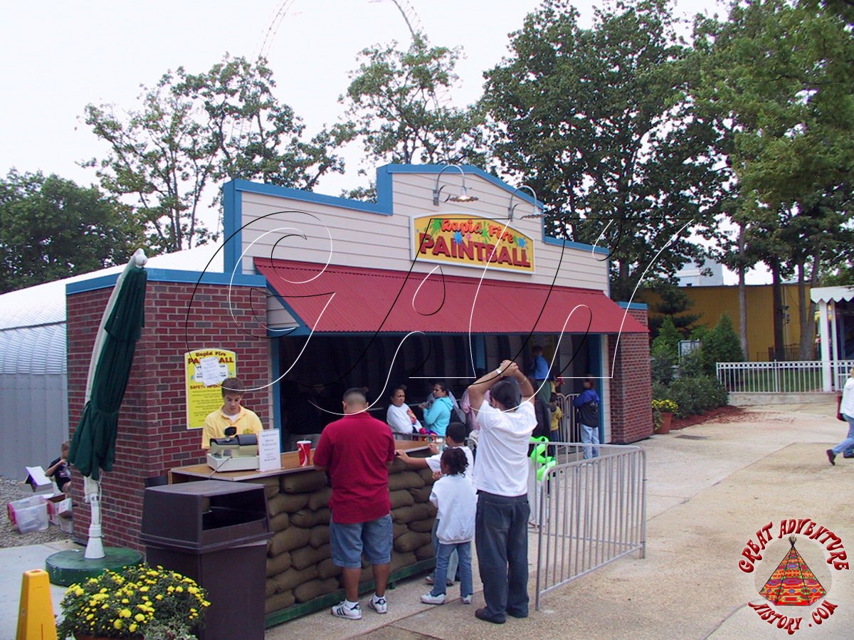 Rapid Fire Paintball At Six Flags Great Adventure